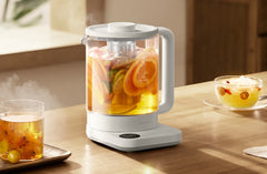 photo of Xiaomi Multifunctional Kettle UK White on a table live photo