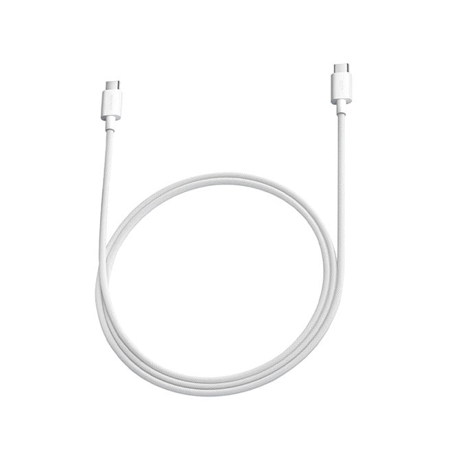 Xiaomi 3A Braided USB-C to USB-C Cable 1m White img 1