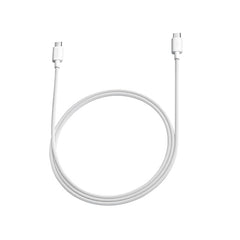Xiaomi 3A Braided USB-C to USB-C Cable 1m White img 1
